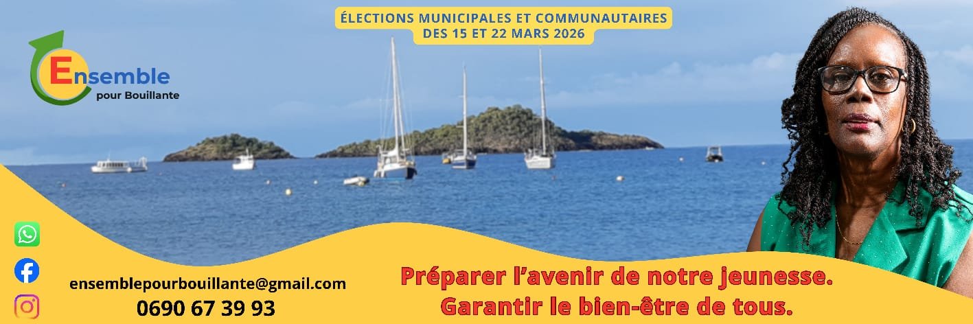 Bannière Ensemble pour Bouillante 1